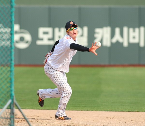 경기전 선수단 훈련 스케치